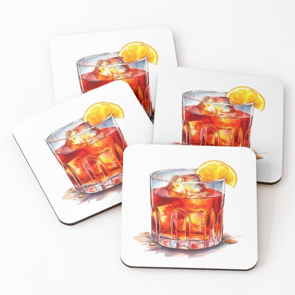 Item preview, Sazerac Cocktail Clipart, Whiskey Cocktail, Bourbon Drink Art, Whiskey Mix, Old Fashioned, Mixologist's Choice, Watercolor Art designed and sold by CoolorPainting.