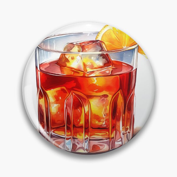Item preview, Sazerac Cocktail Clipart, Whiskey Cocktail, Bourbon Drink Art, Whiskey Mix, Old Fashioned, Mixologist's Choice, Watercolor Art designed and sold by CoolorPainting.