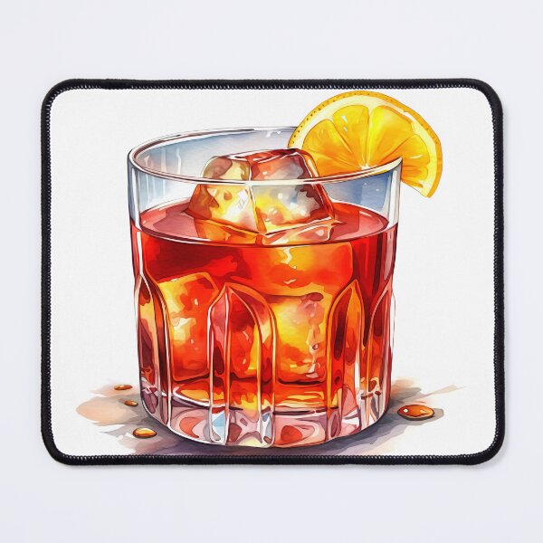 Item preview, Sazerac Cocktail Clipart, Whiskey Cocktail, Bourbon Drink Art, Whiskey Mix, Old Fashioned, Mixologist's Choice, Watercolor Art designed and sold by CoolorPainting.