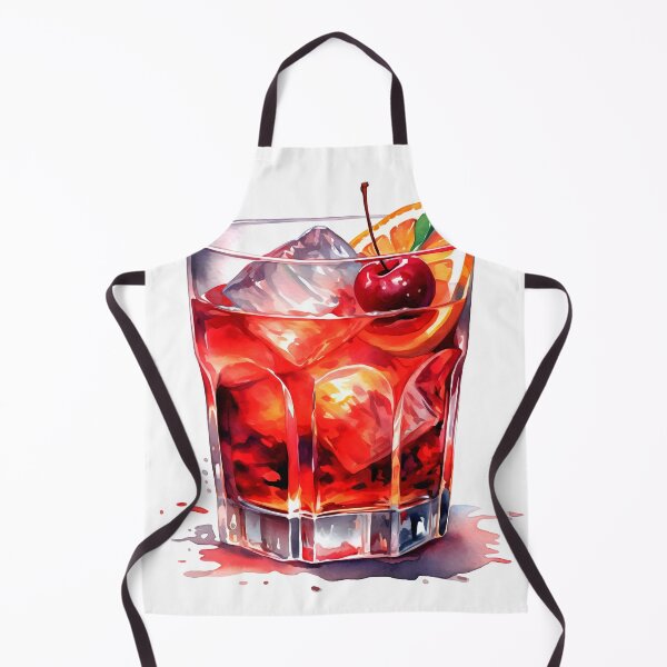 Item preview, Vieux Carre Cocktail Clipart, Whiskey Cocktail, Bourbon Drink Art, Whiskey Mix, Old Fashioned, Mixologist's Choice, Watercolor Art designed and sold by CoolorPainting.