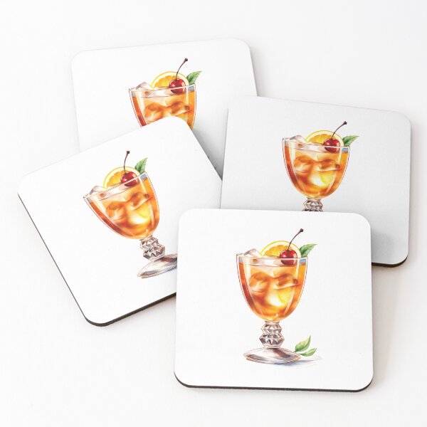 Item preview, Brown Derby Cocktail Clipart, Whiskey Cocktail, Bourbon Drink Art, Whiskey Mix, Old Fashioned, Mixologist's Choice, Watercolor Art designed and sold by CoolorPainting.