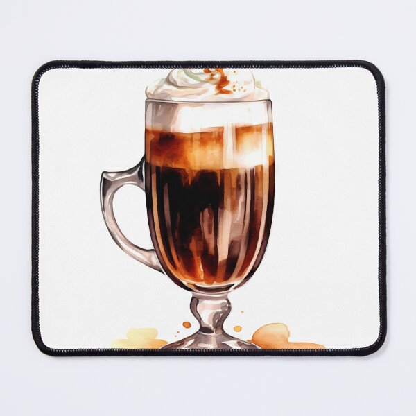 Item preview, Irish Coffee Cocktail Clipart, Whiskey Cocktail, Bourbon Drink Art, Whiskey Mix, Old Fashioned, Mixologist's Choice, Watercolor Art designed and sold by CoolorPainting.