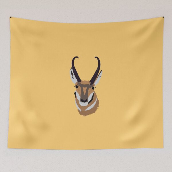 Item preview, Pronghorn Antelope - Grazers of North America designed and sold by DesignsbyJBird.