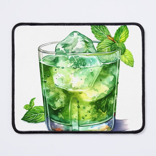 Item preview, Mint Julep Cocktail Clipart, Whiskey Cocktail, Bourbon Drink Art, Whiskey Mix, Old Fashioned, Mixologist's Choice, Watercolor Art designed and sold by CoolorPainting.