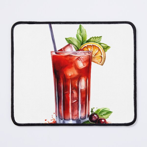 Item preview, Bloody Mary Cocktail Clipart, Vodka Cocktail, Clear Drink Art, Vodka Mix, Bloody Mary, Mixologist's Choice, Vodka Drink, Watercolor Art designed and sold by CoolorPainting.