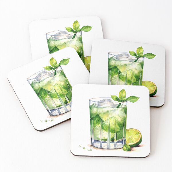 Item preview, Caipiroska Cocktail Clipart, Vodka Cocktail, Clear Drink Art, Vodka Mix, Bloody Mary, Mixologist's Choice, Vodka Drink, Watercolor Art designed and sold by CoolorPainting.