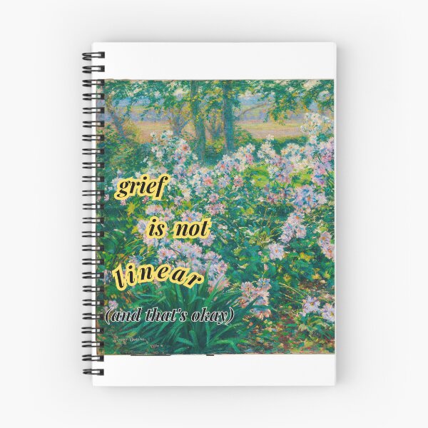 Item preview, Grief is not linear (and that's okay) designed and sold by ArtofDivergency.