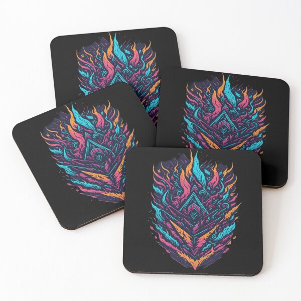 Item preview, Flaming Sheild designed and sold by kn-clothing.