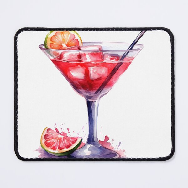 Item preview, Cosmopolitan Cocktail Clipart, Vodka Cocktail, Clear Drink Art, Vodka Mix, Bloody Mary, Mixologist's Choice, Vodka Drink, Watercolor Art designed and sold by CoolorPainting.