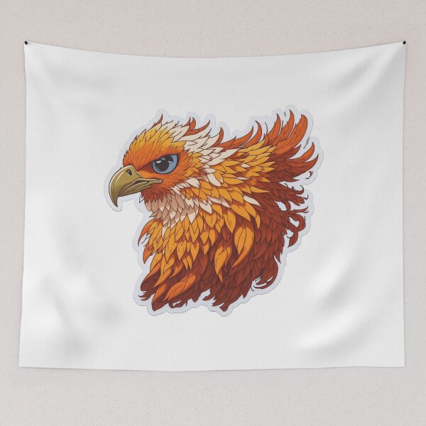 Item preview, Bust of a Phoenix designed and sold by SnapMood.