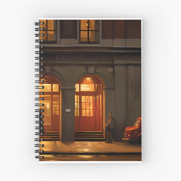 Artikelvorschau, City Realist Scene Oil Painting entworfen und verkauft von tropicaltee.