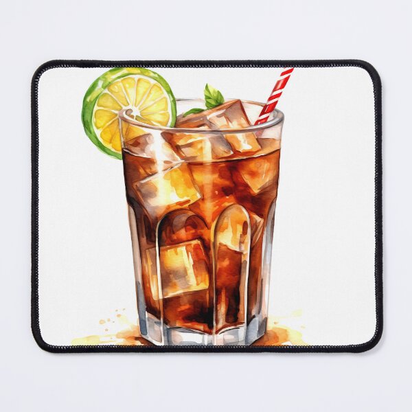 Item preview, Cuba Libre Cocktail Clipart, Vodka Cocktail, Clear Drink Art, Vodka Mix, Bloody Mary, Mixologist's Choice, Vodka Drink, Watercolor Art designed and sold by CoolorPainting.
