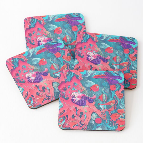 Item preview, Coral in the Ocean designed and sold by casaai.
