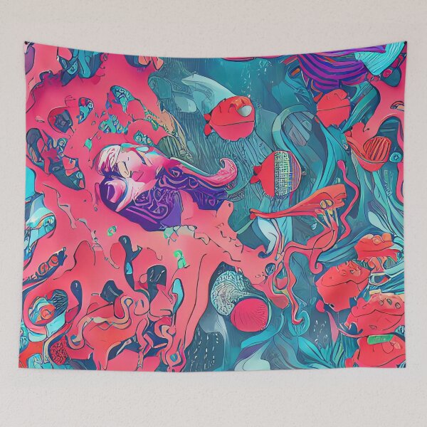 Item preview, Coral in the Ocean designed and sold by casaai.