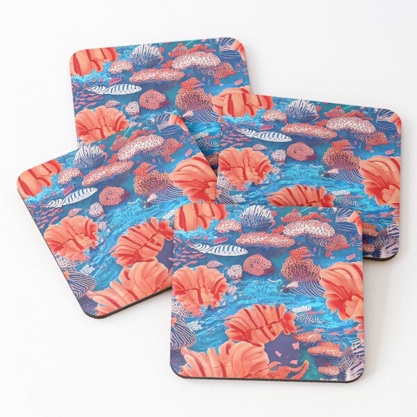 Item preview, Coral in the Ocean designed and sold by casaai.