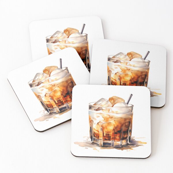 Item preview, White Russian Cocktail Clipart, Vodka Cocktail, Clear Drink Art, Vodka Mix, Bloody Mary, Mixologist's Choice, Vodka Drink, Watercolor Art designed and sold by CoolorPainting.