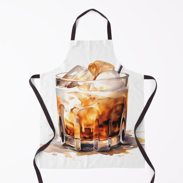 Artikelvorschau, White Russian Cocktail Clipart, Wodka-Cocktail, klares Getränk Kunst, Wodka-Mix, Bloody Mary, Mixologist's Choice, Wodka-Drink, Aquarell Kunst entworfen und verkauft von CoolorPainting.