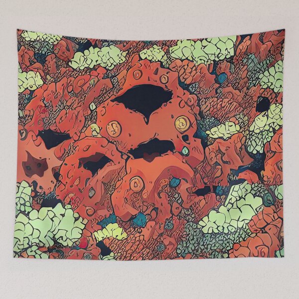 Item preview, Coral in the Ocean designed and sold by casaai.