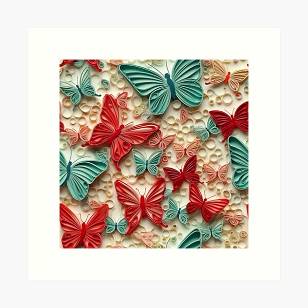 3D Butterflies Poster for Sale by corey ann art