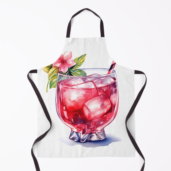 Item preview, Floradora Drink Clipart, Gin Cocktail, Juniper Drink Art, Gin Mix, Tonic Water, Botanical Cocktails, Gin Drink Oil, Party Cocktail Art designed and sold by CoolorPainting.