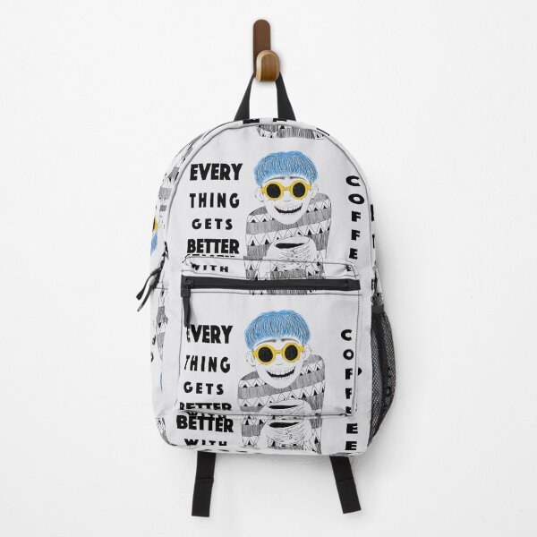 Item preview, EVERY THING GETS BETTER WITH COFFEE designed and sold by Megamindao.