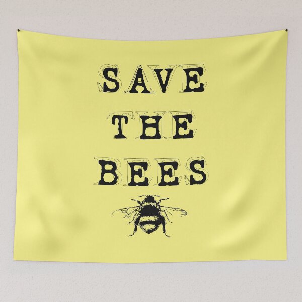 Item preview, Save the bees designed and sold by Skylar Devlin Cruz.