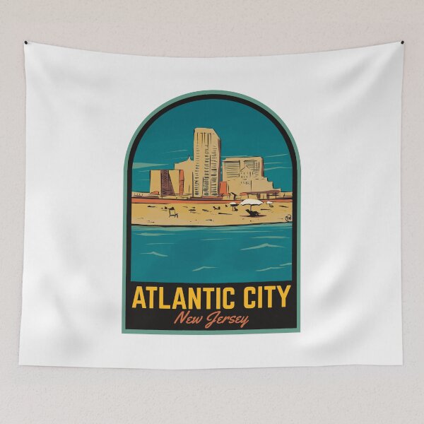 Item preview, Atlantic City NJ Beach designed and sold by HalpinDesign.