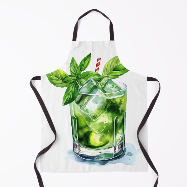 Item preview, Basil Smash Drink Clipart, Gin Cocktail, Juniper Drink Art, Gin Mix, Tonic Water, Botanical Cocktails, Gin Drink Oil, Party Cocktail Art designed and sold by CoolorPainting.