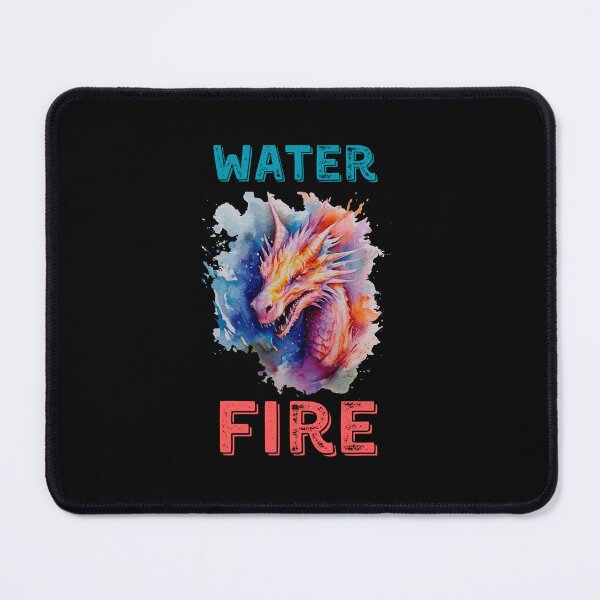 Item preview, Water and Fire Dragon Design  designed and sold by Harsh  Katariya.