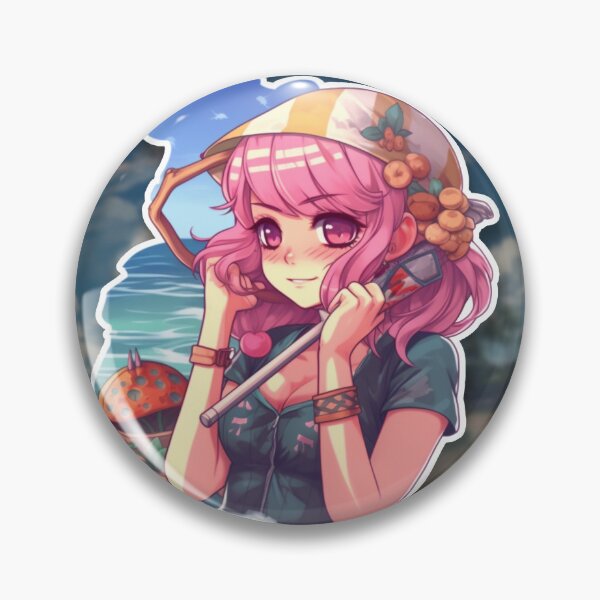 Artikelvorschau, Strand-Anime-Mädchen entworfen und verkauft von NickFound.