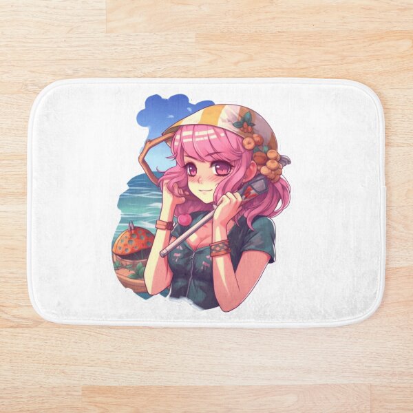 Artikelvorschau, Strand-Anime-Mädchen entworfen und verkauft von NickFound.