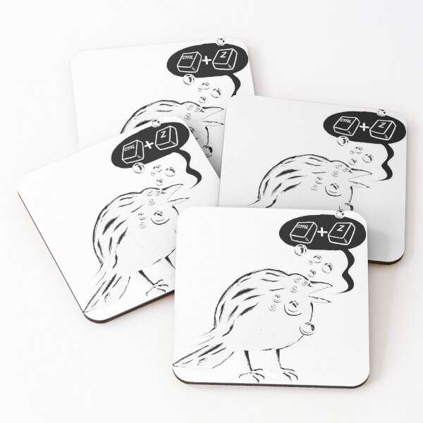 Item preview, Undo Crow white designed and sold by Eleden.