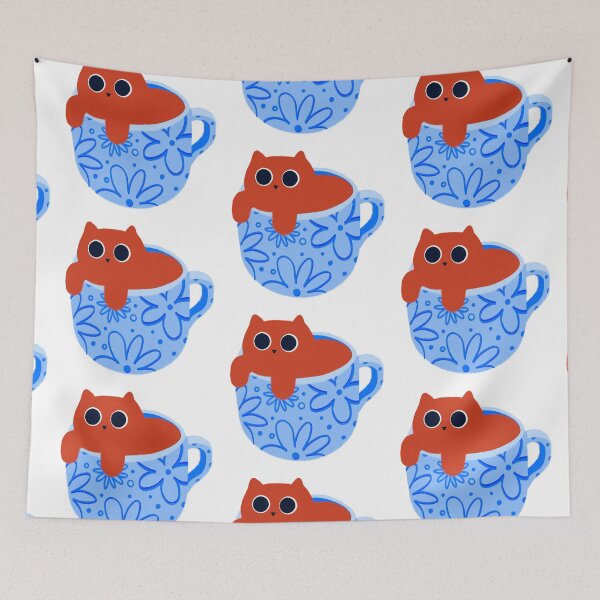 Item preview, Cat in cup  designed and sold by Krymkuch.