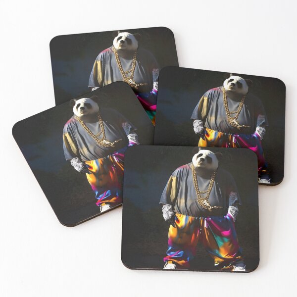 Item preview, A panda bear wearing hip hop clothing designed and sold by Wanderson Santos.