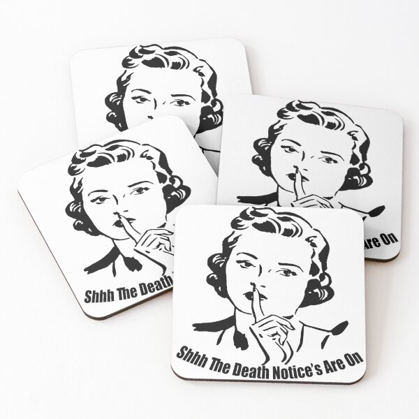 Item preview, Shhh... The Death Notices Are On: Midwest Radio designed and sold by clients.