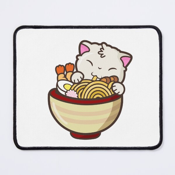 Item preview, Ramen cat designed and sold by inksycutsy.