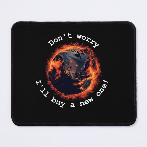 Item preview, Burning Earth - A Call for Climate Action designed and sold by NaloAI.