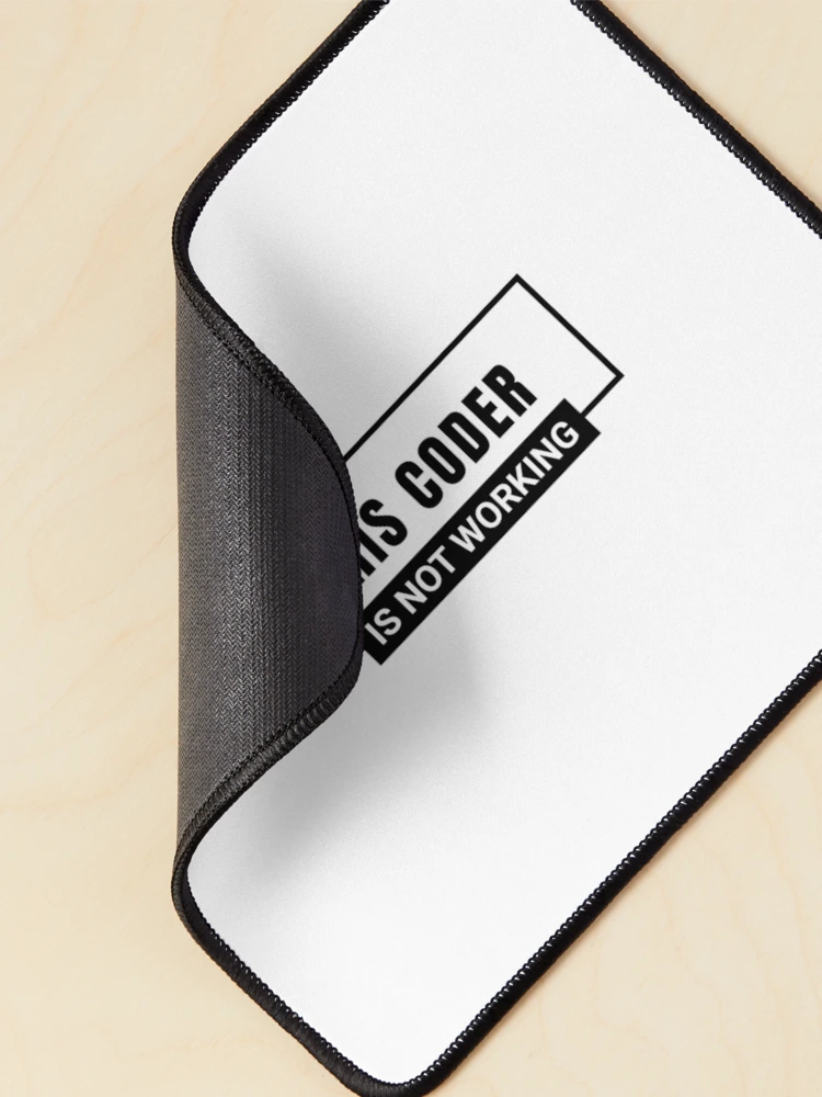 Thumbnail 2 of 5, Mouse Pad, Developer, coder, coding, developing, programmer, occupation, profession designed and sold by Work life.
