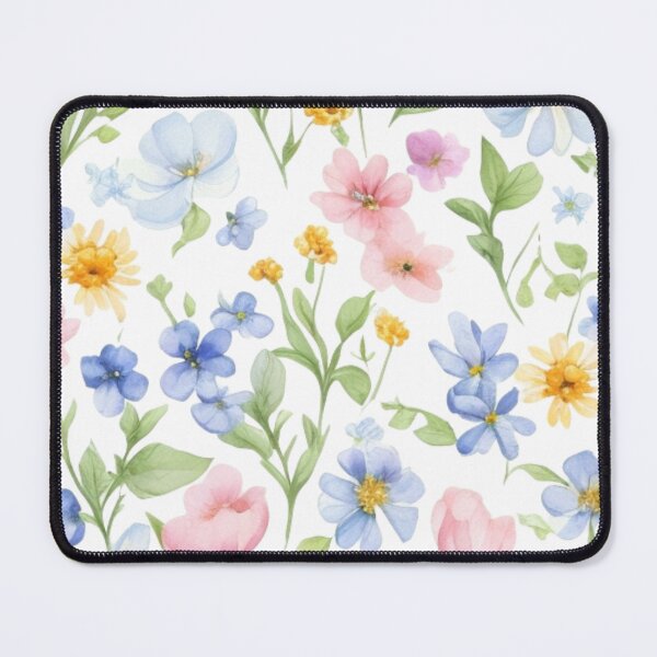 Item preview, Wildflowers Pattern In Pretty Pastel Shades designed and sold by BBGIFTSUK.