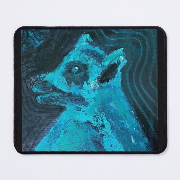 Item preview, Acrylic Turquoise Hypnotized Lemur designed and sold by FFontaine68.