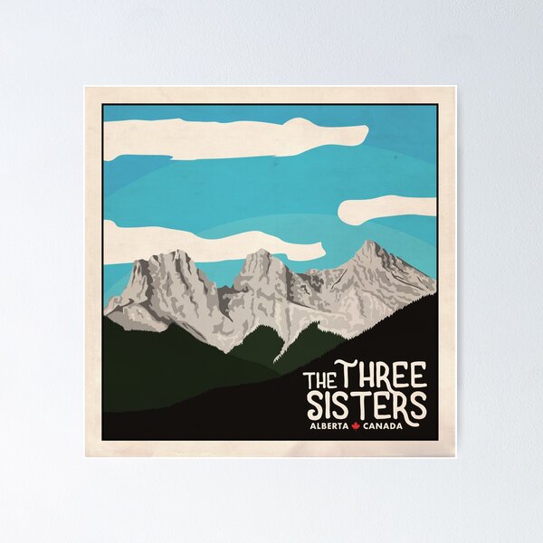 Item preview, The Three Sisters - Canmore, Alberta designed and sold by Lindsey McDonald.