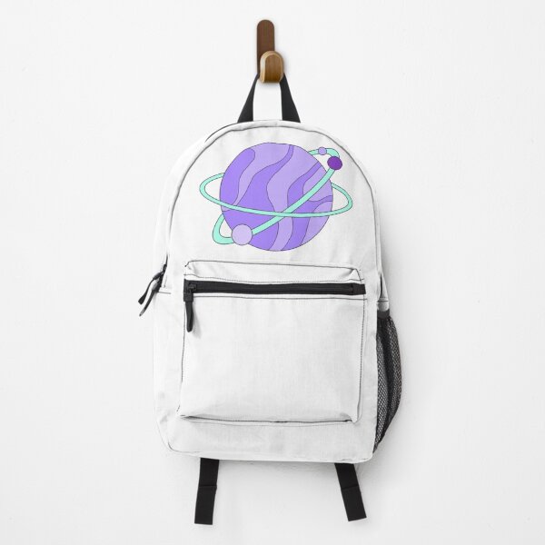 Item preview, Amazing purple planet with blue hoops designed and sold by laura-003.