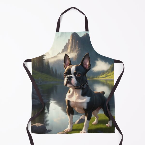 Item preview, Boston Terrier in Fantasy World designed and sold by SereneMuses.