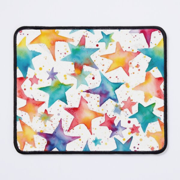 Item preview, Stellar Watercolor Melody Pattern designed and sold by ChromaticClings.
