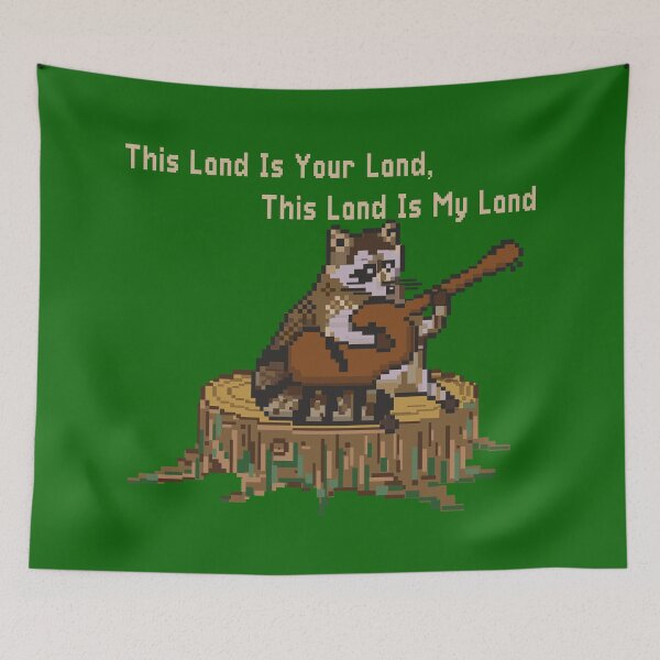 Item preview, This land is your land, this land is my land. designed and sold by remerasnerdas.