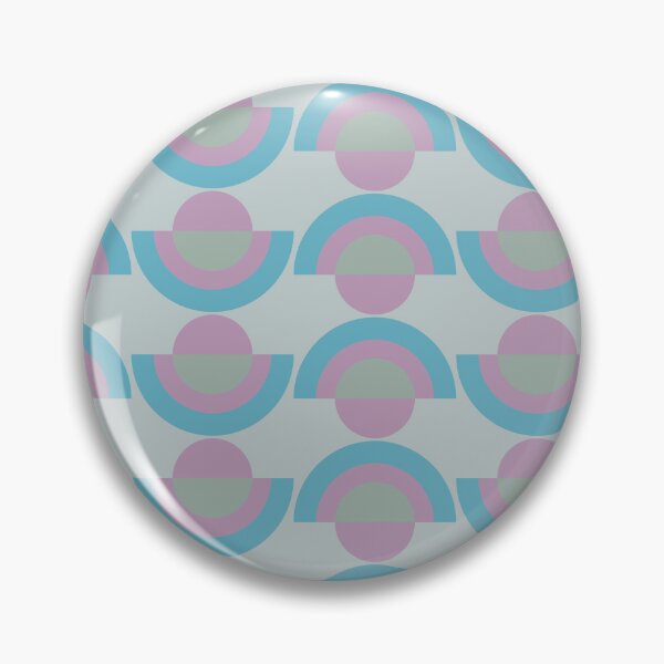 Item preview, cool blues geometric pattern designed and sold by Lluviadedoritos.