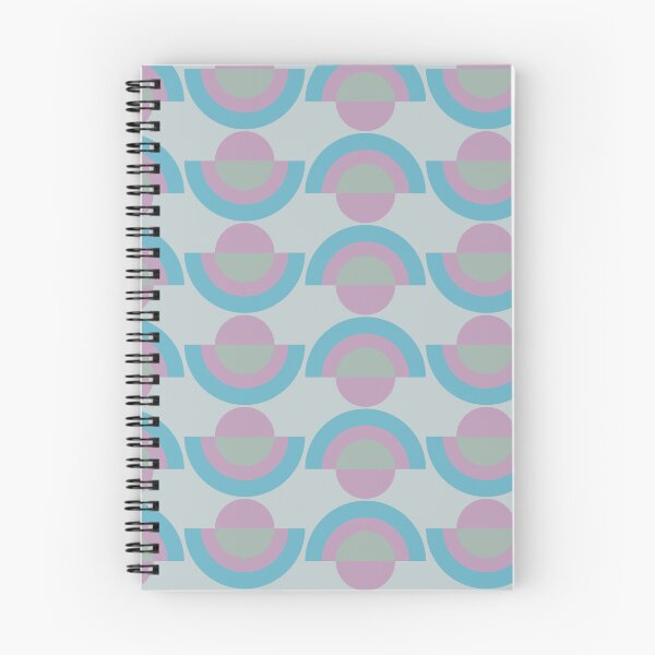 Item preview, cool blues geometric pattern designed and sold by Lluviadedoritos.