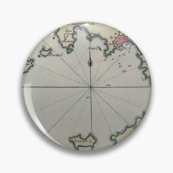 Item preview, Vintage Map of Bay of Naples Italy (1800) designed and sold by BravuraMedia.