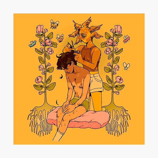 Vista previa del artículo con la obra «Corte de pelo de ángel», diseñado y vendido por peachy-doodle.