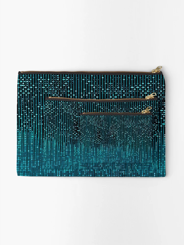 Thumbnail 2 of 4, Zipper Pouch, binary code designed and sold by MoonDesinso.